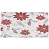 3-Ring Binder, 1.5 in (3.8 cm), with Clipboard, 1/2-Pack, A4, 200 Sheets, Poinsettia view 2