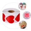 JEWEDECO 500 Heart Stickers for Valentine's Day, Self-Adhesive Decorative Seals for Envelopes, Weddings and Baby Showers view 4