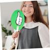 NUOBESTY 20-Piece Classroom Voting Paddles, Plastic Thumbs-Up/Thumbs-Down Yes/No Signs view 4