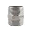 304 Stainless Steel Equal-Diameter Double-Head Male-Thread Pipe Fitting view 1