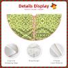 Sushi Dill Pickle Print Christmas Tree Skirt for Home, Holidays, Parties, and Halloween view 4