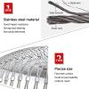 DTVEW 304 Stainless Steel Cable Mesh Net, Flexible Garden Plant Trellis, 1.5/2 mm, 12 cm, 1.2 x 4 m view 4