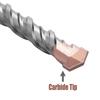 SDS Plus Masonry Drill Bit, 11/16 x 11 in (18 x 280 mm), Rotary Hammer Bit view 3