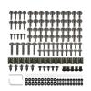 LIJUNSHANI Motorcycle Fairing Screws, Nuts & Clips Kit for Yamaha YZ250, YZ250F, YZ250X, WR450F, WR426F, YZ250R, YZ250F, TTR225, TTR230, TTR250, 50E, 90, 90E (Titanium) view 1