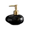 YQINQIN83B Ceramic Soap Dispenser, 300 mL, Black view 1