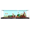 Acrylic Display Case for LEGO 71437 Bowser Express Train, Dustproof, Transparent, Custom Case (Model Not Included) (Background B) view 1