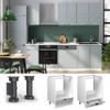 Vicco Fame-Line Oven Housing Cabinet, Light Blue-Gray, 60 cm view 4