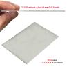 1-Piece TC4 Gr5 Titanium Plate, 200 × 100 mm, 10 mm Thick view 2