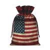 Sturdy American Flag Gift Bag, 11.9 x 17.5 cm, 1 Piece view 2