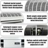 MIDUOLAI Air Curtain for Doors, Commercial Indoor Air Curtain Fan, White, Remote Control, 120 cm view 3