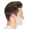 FRANZ MENSCH 1000 Hygostar Large Beard Covers | PP, White, 50 x 30 cm view 3