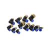 BIRXPMOS 50-Piece PL6-02/PL8-02 Pneumatic Push-In Tube Connector Fittings, Air/Water Pipe Quick Couplers, SUNCENYIN (10 mm OD Hose, M5) view 3