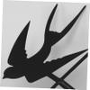 BESPORTBLE 1-Piece Swallow-Design Weather Vane for Gardens and Roofs, Weather-Resistant and Durable view 3