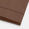 Bianca Solid-Dyed Percale Deep Taupe view 3