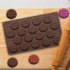 Silicone Chocolate Molds for Candy, 18-Cavity Candy Bar Mold, Christmas Baking and Jelly Mold view 3