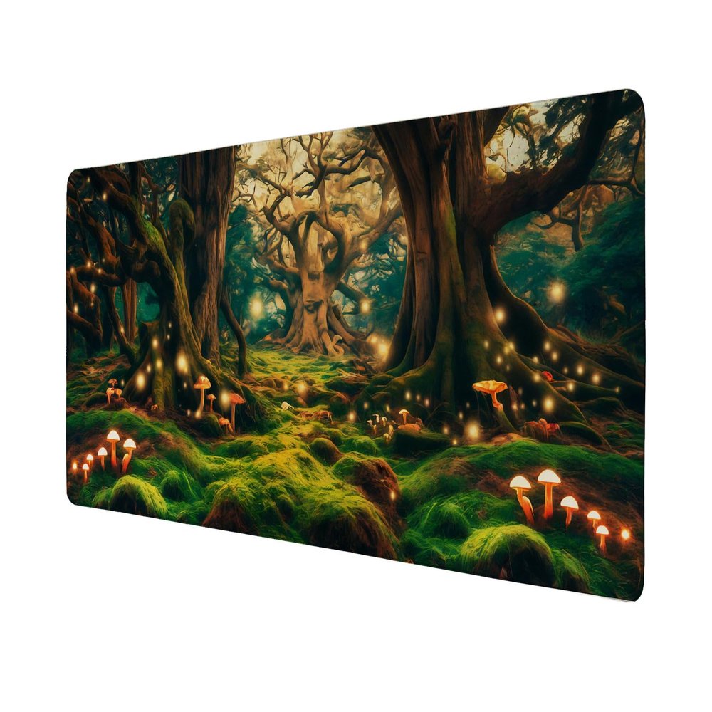 speecheese Enchanted Mystical Forest Desk Mat 69 x 31 cm XXL Mouse Pad