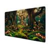 speecheese Enchanted Mystical Forest Desk Mat 69 x 31 cm XXL Mouse Pad view 1