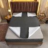 Waterproof Mattress Protector with Zipper, 360° Enclosure, Breathable, Gray, 150 x 190 + 25 cm view 4