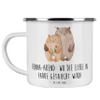 Mr. & Mrs. Panda Camping Enamel Mug Henna Night Colors of Love view 1