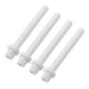 White Plastic Household Thread Holders, 4-Piece Set view 1