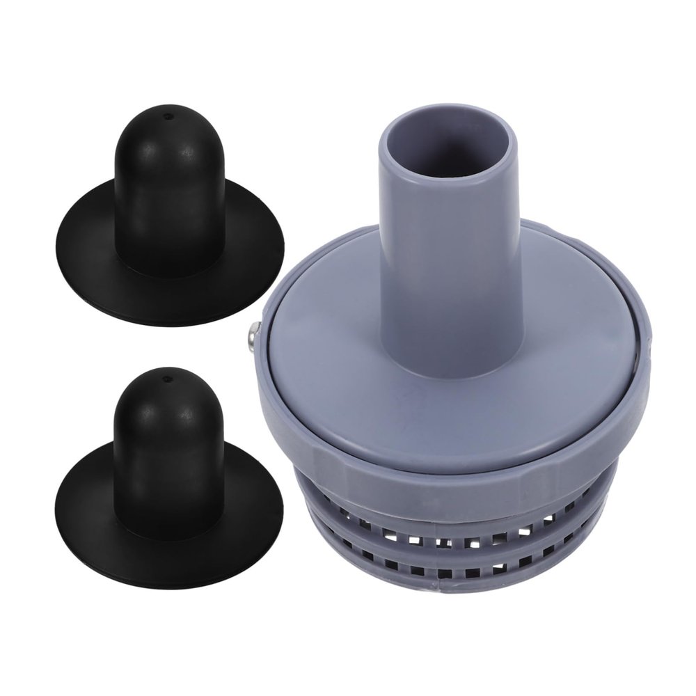 KITANDOVE Small Pool Strainer Adapter and Hole Plug for Above-Ground Pool Inlet Hoses