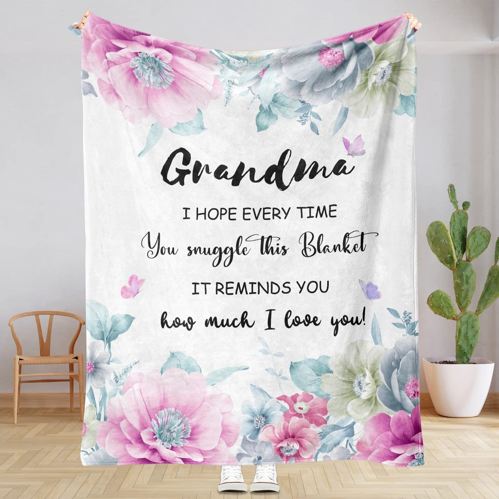 Grandma Gift Throw Blanket, 152.4 x 203.2 cm