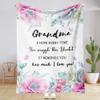 Grandma Gift Throw Blanket, 152.4 x 203.2 cm view 1