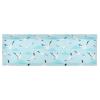 Kcldeci Valance Curtain, Seagulls on Blue Sky, 132 x 45 cm view 2