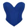 Generic Women's Corset Costume, Black Angel/Princess/Rapunzel Gothic Halloween Costume, Blue, L view 1