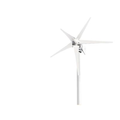GMUME Wind Turbine Generator, 200 W, 12/24/48 V, Automatic Frequency Conversion, Waterproof Household Wind Generator, High Conversion Rate, 24 V