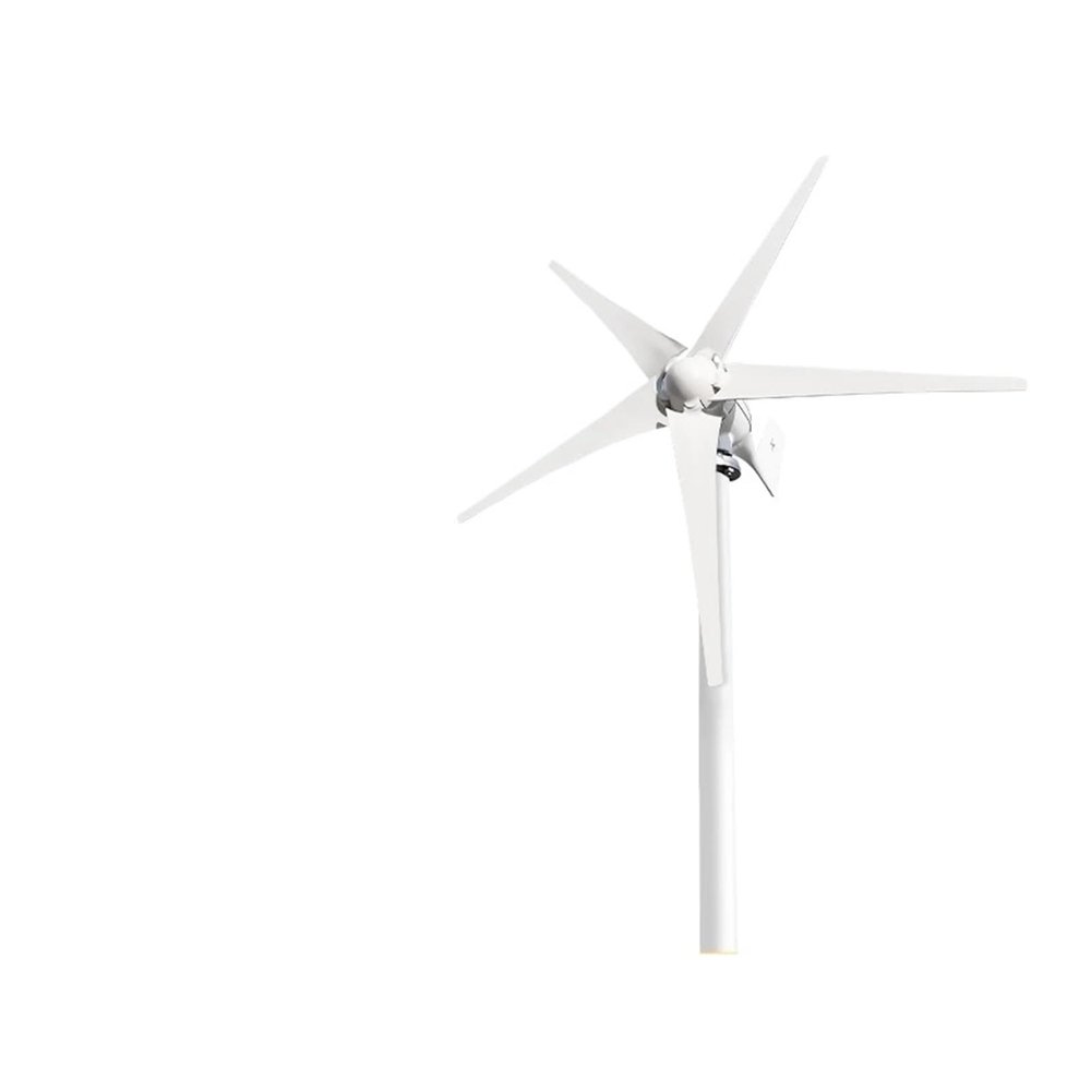 GMUME Wind Turbine Generator, 200 W, 12/24/48 V, Automatic Frequency Conversion, Waterproof Household Wind Generator, High Conversion Rate, 24 V