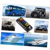 BELLIFFY 6-Way Automotive Fuse Holder Fuse Block for Circuits, Suitable for Subways and Buses view 3