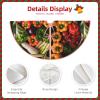 Fresh Vegetables and Fruits Print Christmas Tree Skirt view 4