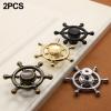 HOHOVYVY 2-Piece Gold Cabinet Knobs, Zinc Alloy Drawer Pulls view 4