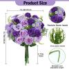 Zythrem Artificial Silk Flowers, Peonies, Pansies and Daisies view 2