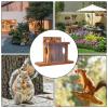 Wooden Squirrel Feeder Station view 3
