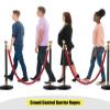 VIP Queue Line Twisted Ropes, 2-Pack, Red Braided Stanchion Ropes, 1.5 m view 4
