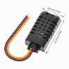 4-Pack DHT21/AM2301A Capacitive Digital Temperature and Humidity Sensors, Black view 2