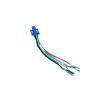BADIKA 28 mm Metal Push Button Switch Wiring Harness for IB28A Switch, Illuminated, 2NO/2NC, 28 mm Connector view 2