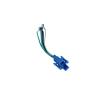 BADIKA 28 mm Metal Push Button Switch Wiring Harness for IB28A Switch, Illuminated, 2NO/2NC, 28 mm Connector view 3