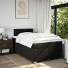 IKAYAA Box Spring Bed 120x200 cm with Mattress, LED Headboard and Slatted Base, Black view 4