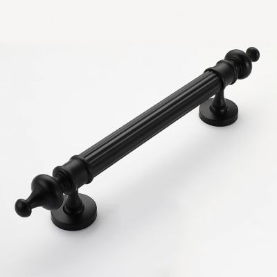 Vintage-Style Door Handle, Red Copper Handle for Sliding Doors, 34.5 cm