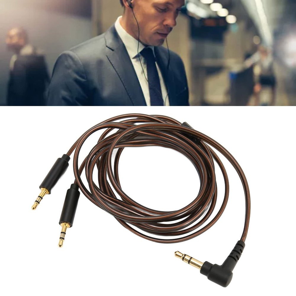 EIMSOAH 3.5 mm to Dual 2.5 mm Headphone Replacement Cable