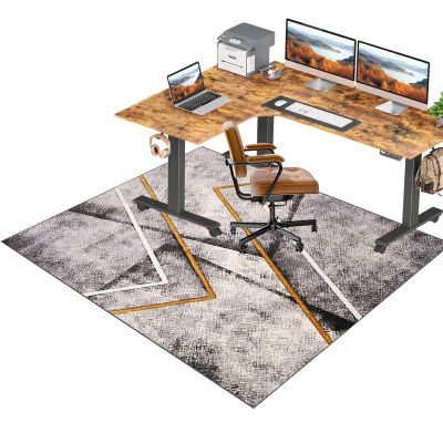 Office Chair Mat, Gaming Rug, 120 x 180 cm, Scratch-Resistant Floor Protector