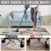 Office Chair Mat, Gaming Rug, 120 x 180 cm, Scratch-Resistant Floor Protector view 4