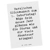Mr. & Mrs. Panda 9th Birthday Greeting Postcard, Glossy view 1