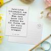 Mr. & Mrs. Panda 9th Birthday Greeting Postcard, Glossy view 3