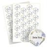 Personalized Christmas Stickers, 40 Round Labels, 2 in. | Design 8 view 1