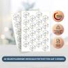 Personalized Christmas Stickers, 40 Round Labels, 2 in. | Design 8 view 2