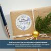 Personalized Christmas Stickers, 40 Round Labels, 2 in. | Design 8 view 4